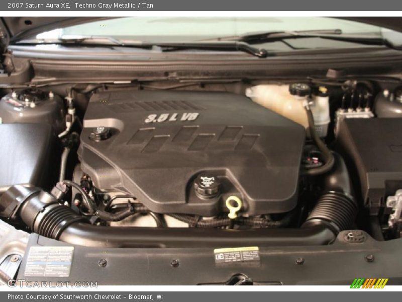 Techno Gray Metallic / Tan 2007 Saturn Aura XE