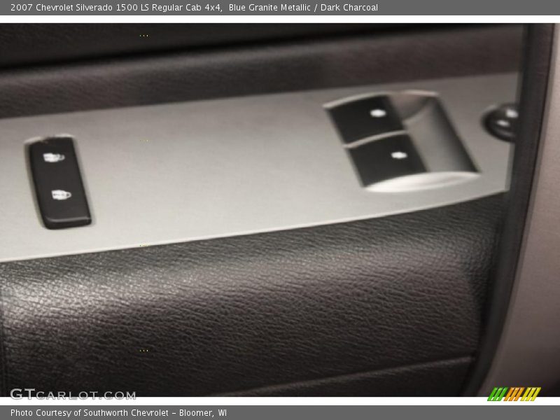 Blue Granite Metallic / Dark Charcoal 2007 Chevrolet Silverado 1500 LS Regular Cab 4x4