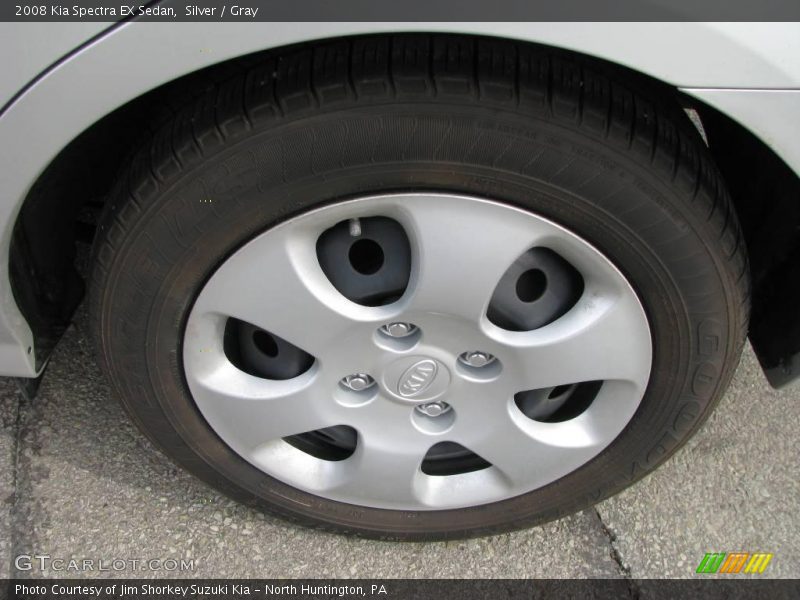 Silver / Gray 2008 Kia Spectra EX Sedan