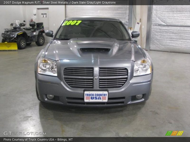 Silver Steel Metallic / Dark Slate Gray/Light Graystone 2007 Dodge Magnum R/T