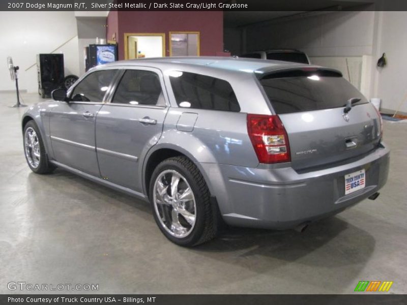 Silver Steel Metallic / Dark Slate Gray/Light Graystone 2007 Dodge Magnum R/T