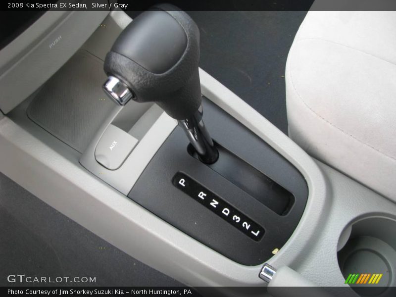 Silver / Gray 2008 Kia Spectra EX Sedan