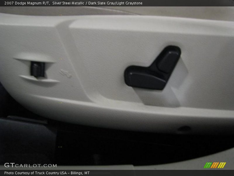 Silver Steel Metallic / Dark Slate Gray/Light Graystone 2007 Dodge Magnum R/T