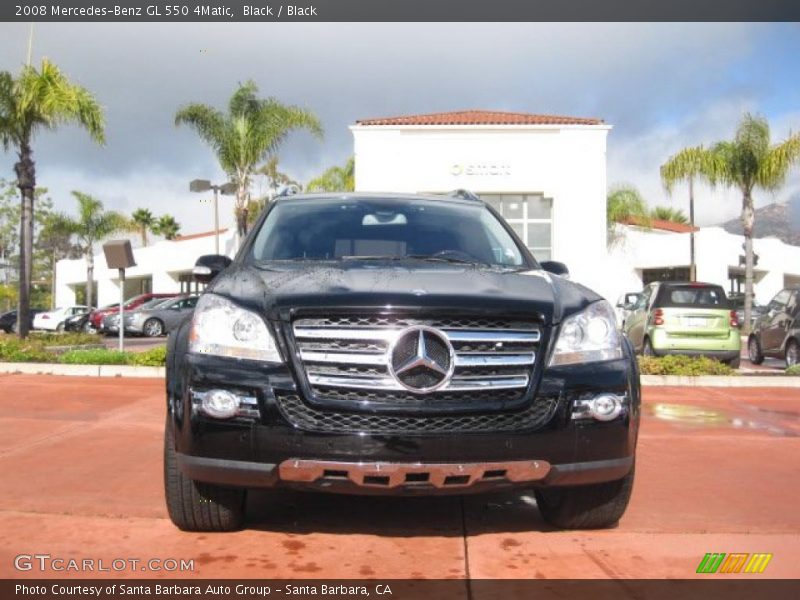 Black / Black 2008 Mercedes-Benz GL 550 4Matic