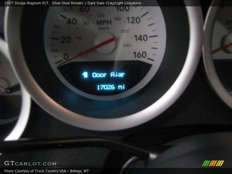 Silver Steel Metallic / Dark Slate Gray/Light Graystone 2007 Dodge Magnum R/T