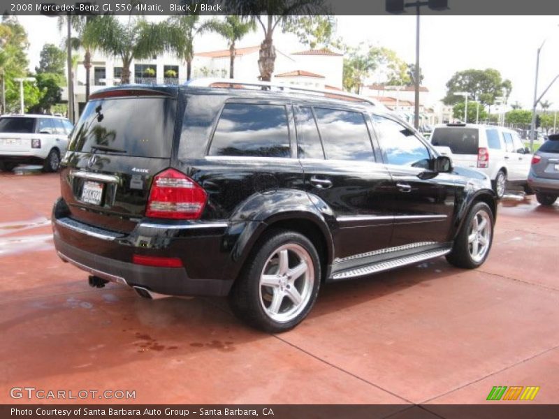 Black / Black 2008 Mercedes-Benz GL 550 4Matic