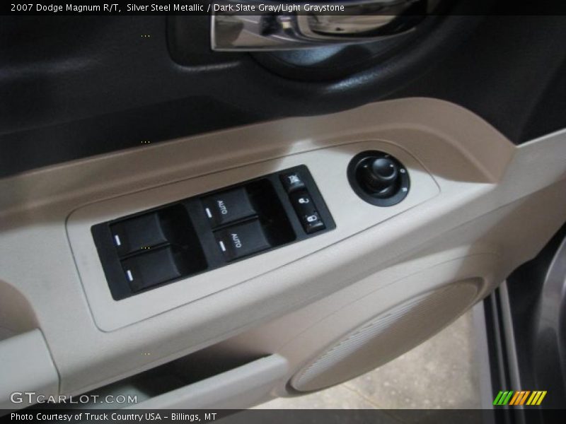 Silver Steel Metallic / Dark Slate Gray/Light Graystone 2007 Dodge Magnum R/T