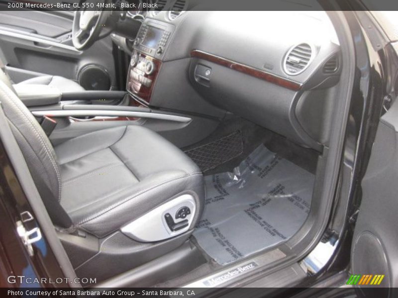 Black / Black 2008 Mercedes-Benz GL 550 4Matic