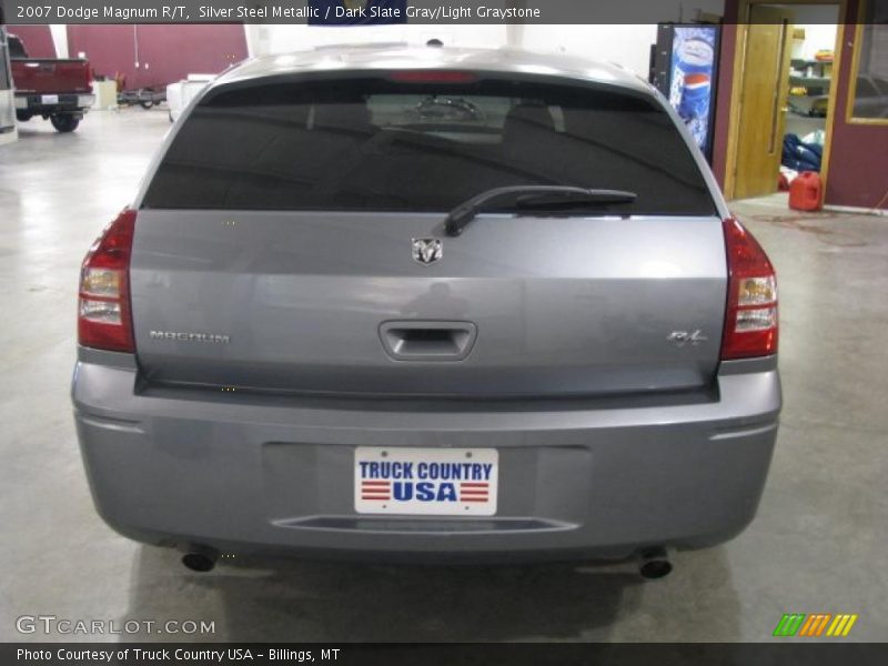 Silver Steel Metallic / Dark Slate Gray/Light Graystone 2007 Dodge Magnum R/T