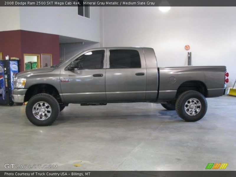  2008 Ram 2500 SXT Mega Cab 4x4 Mineral Gray Metallic