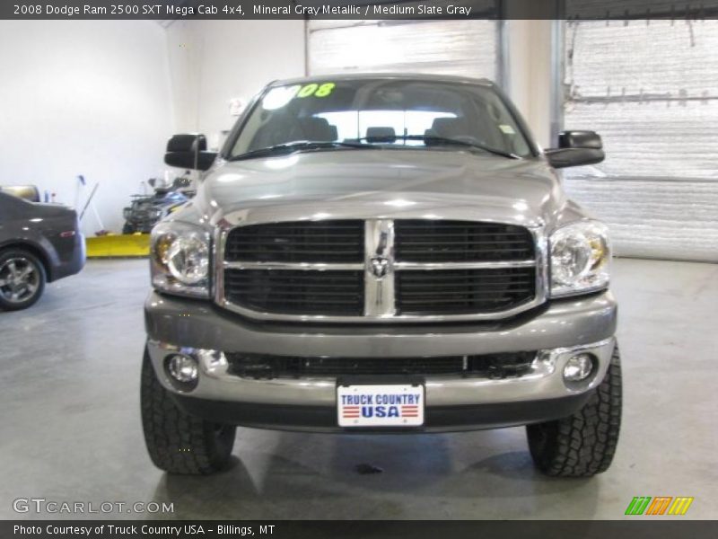 Mineral Gray Metallic / Medium Slate Gray 2008 Dodge Ram 2500 SXT Mega Cab 4x4