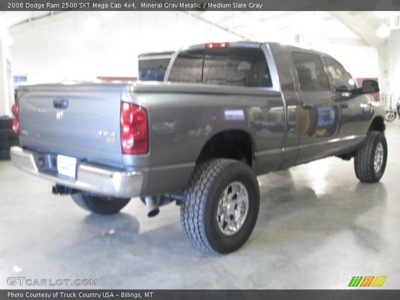 Mineral Gray Metallic / Medium Slate Gray 2008 Dodge Ram 2500 SXT Mega Cab 4x4