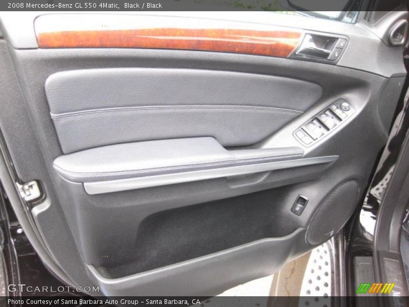 Black / Black 2008 Mercedes-Benz GL 550 4Matic