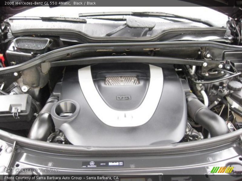 Black / Black 2008 Mercedes-Benz GL 550 4Matic