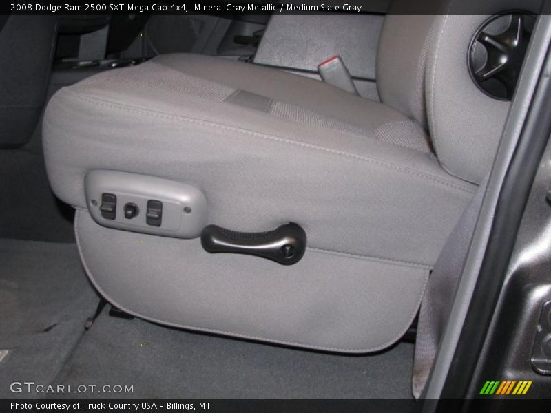 Mineral Gray Metallic / Medium Slate Gray 2008 Dodge Ram 2500 SXT Mega Cab 4x4