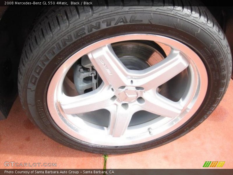 Black / Black 2008 Mercedes-Benz GL 550 4Matic