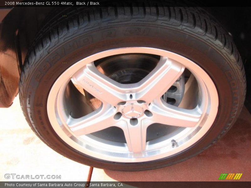 Black / Black 2008 Mercedes-Benz GL 550 4Matic