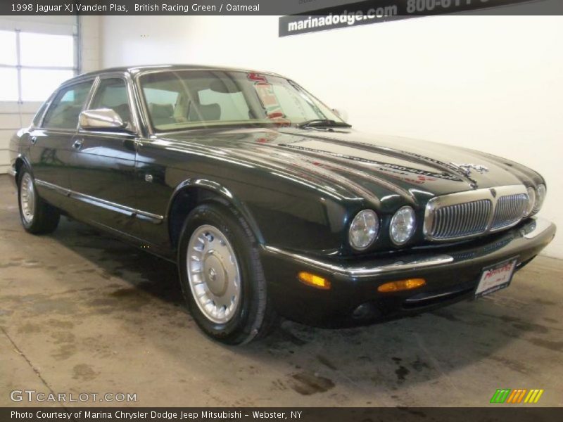 British Racing Green / Oatmeal 1998 Jaguar XJ Vanden Plas