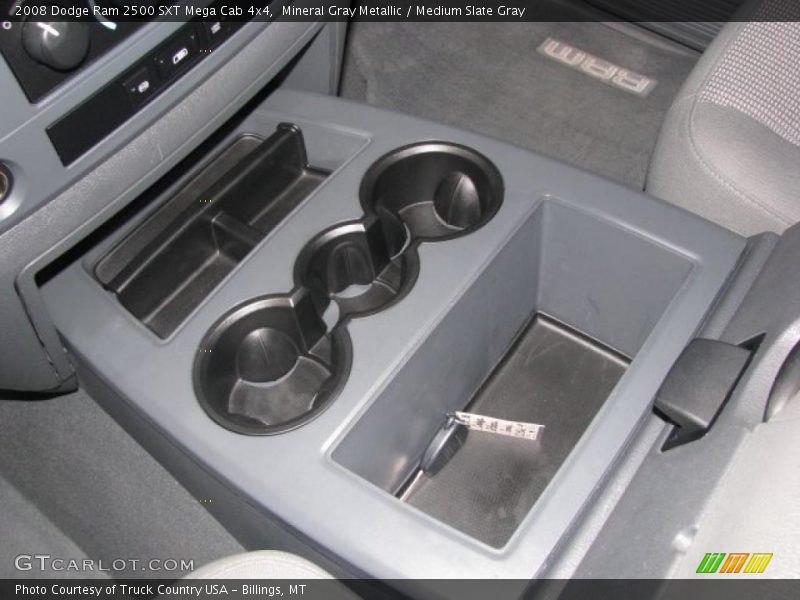 Mineral Gray Metallic / Medium Slate Gray 2008 Dodge Ram 2500 SXT Mega Cab 4x4