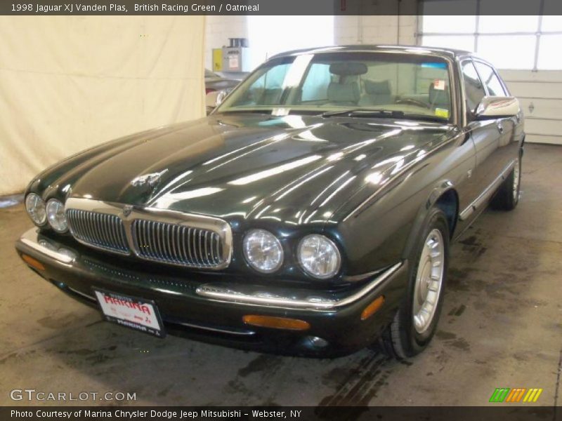 British Racing Green / Oatmeal 1998 Jaguar XJ Vanden Plas
