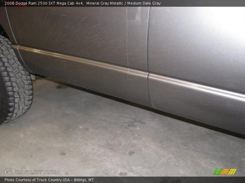 Mineral Gray Metallic / Medium Slate Gray 2008 Dodge Ram 2500 SXT Mega Cab 4x4