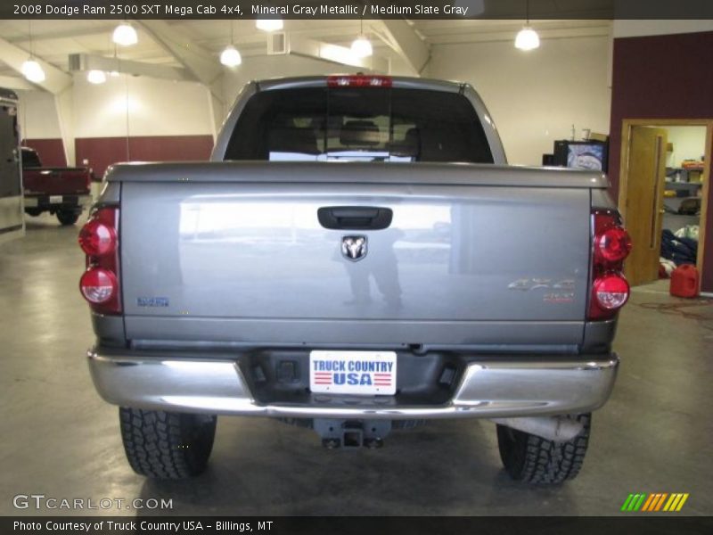 Mineral Gray Metallic / Medium Slate Gray 2008 Dodge Ram 2500 SXT Mega Cab 4x4