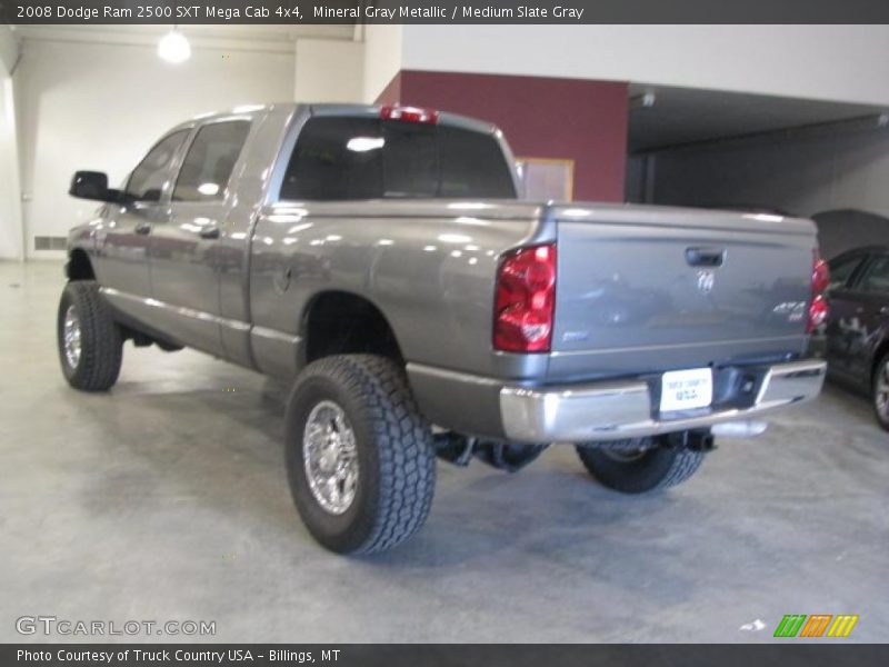 Mineral Gray Metallic / Medium Slate Gray 2008 Dodge Ram 2500 SXT Mega Cab 4x4