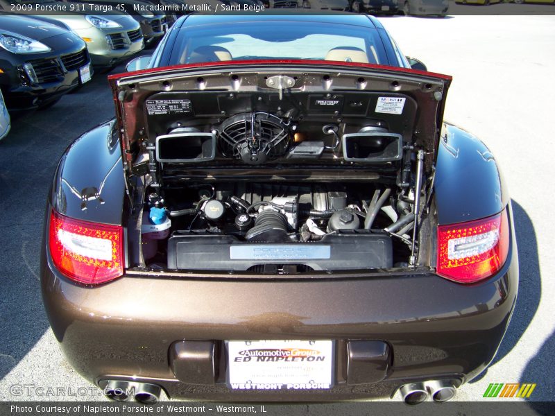 Macadamia Metallic / Sand Beige 2009 Porsche 911 Targa 4S