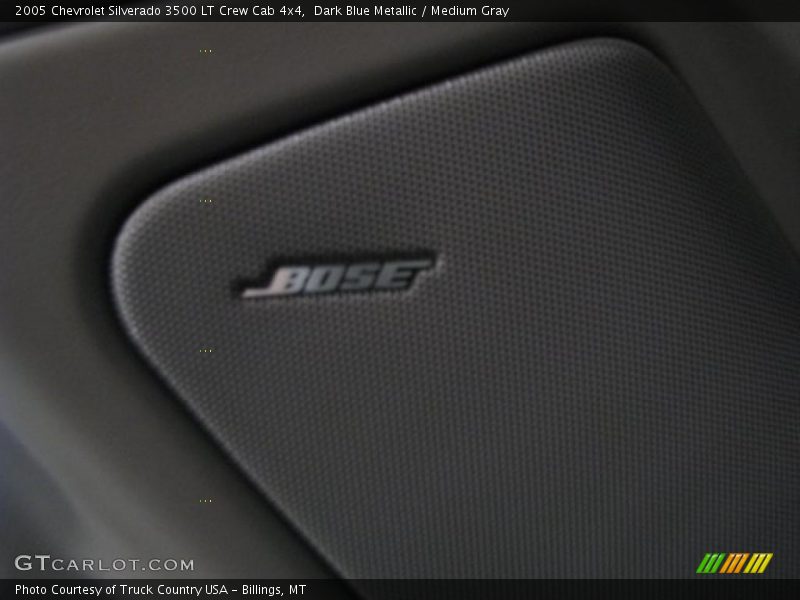 Dark Blue Metallic / Medium Gray 2005 Chevrolet Silverado 3500 LT Crew Cab 4x4