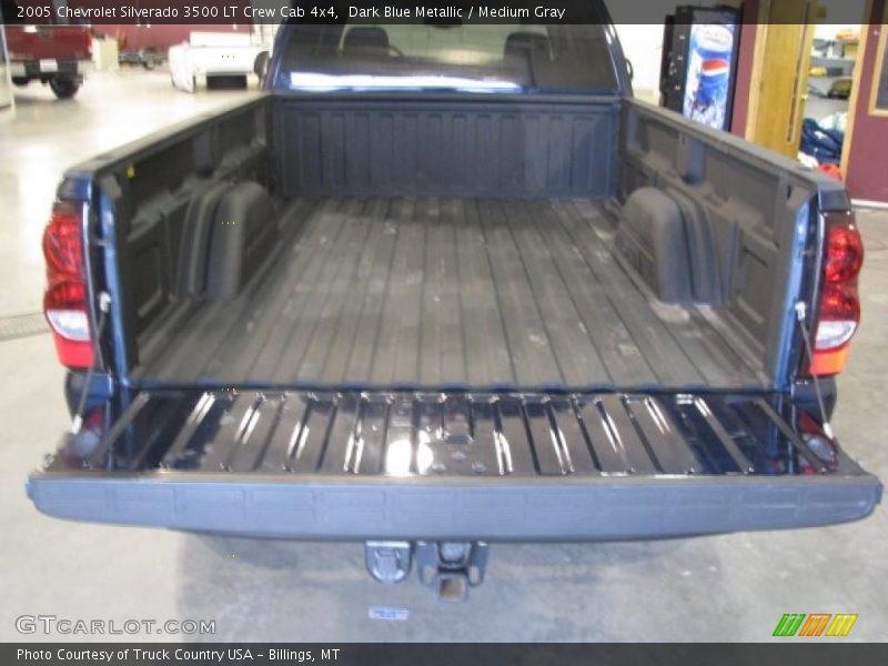Dark Blue Metallic / Medium Gray 2005 Chevrolet Silverado 3500 LT Crew Cab 4x4