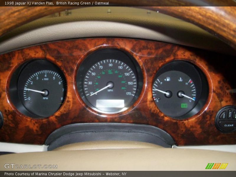  1998 XJ Vanden Plas Vanden Plas Gauges
