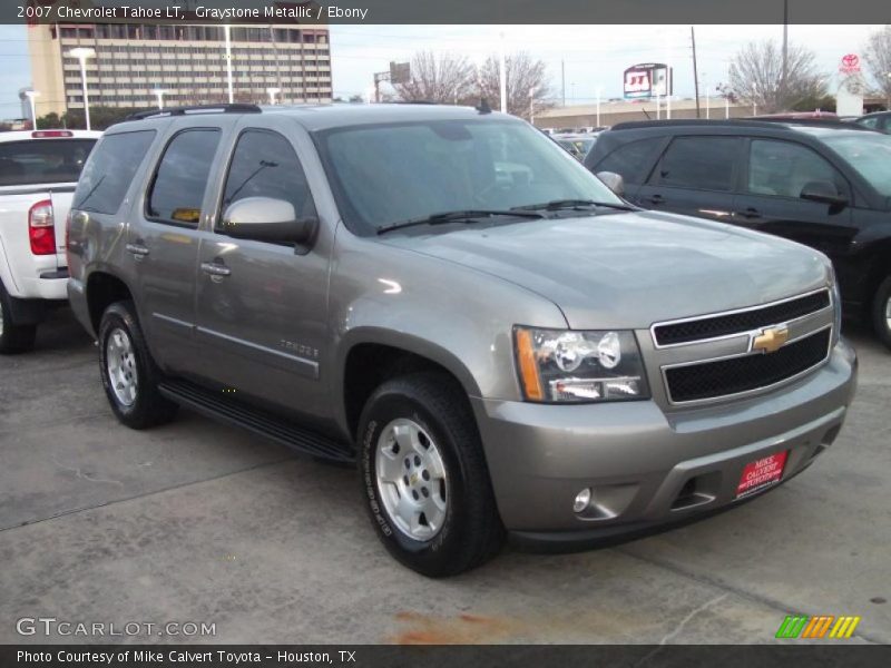 Graystone Metallic / Ebony 2007 Chevrolet Tahoe LT