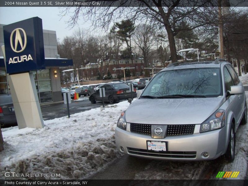 Silver Mist Metallic / Gray 2004 Nissan Quest 3.5 SE