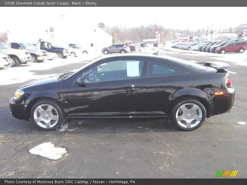 Black / Ebony 2008 Chevrolet Cobalt Sport Coupe