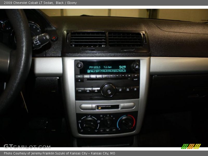 Black / Ebony 2009 Chevrolet Cobalt LT Sedan