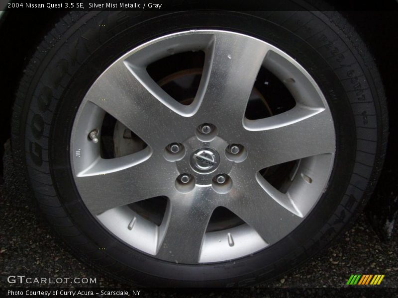 Silver Mist Metallic / Gray 2004 Nissan Quest 3.5 SE