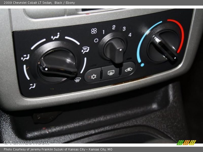 Black / Ebony 2009 Chevrolet Cobalt LT Sedan