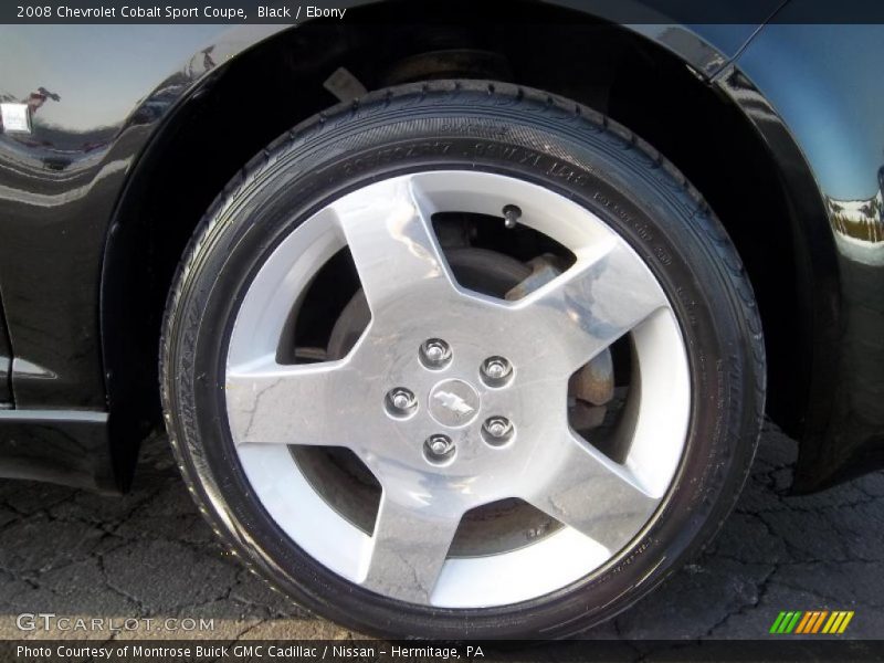 Black / Ebony 2008 Chevrolet Cobalt Sport Coupe