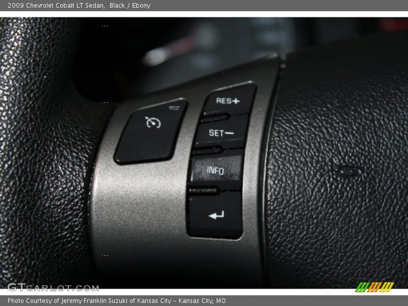 Black / Ebony 2009 Chevrolet Cobalt LT Sedan