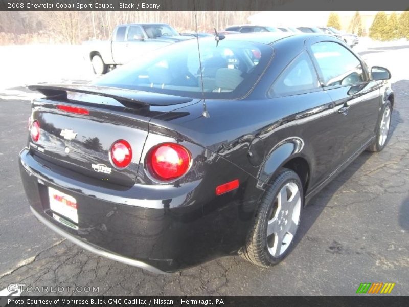 Black / Ebony 2008 Chevrolet Cobalt Sport Coupe