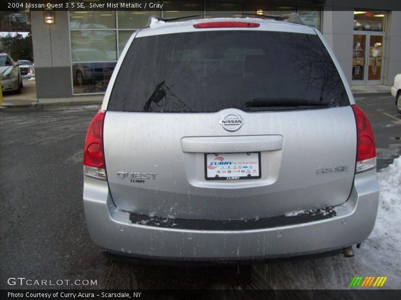 Silver Mist Metallic / Gray 2004 Nissan Quest 3.5 SE