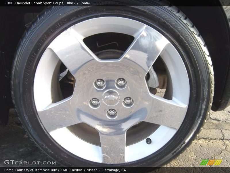 Black / Ebony 2008 Chevrolet Cobalt Sport Coupe