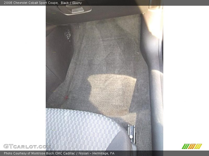 Black / Ebony 2008 Chevrolet Cobalt Sport Coupe