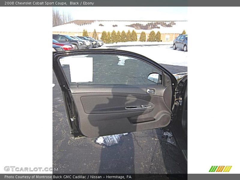 Black / Ebony 2008 Chevrolet Cobalt Sport Coupe