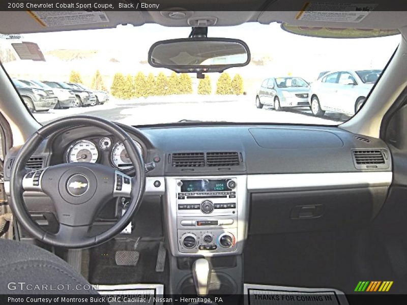 Black / Ebony 2008 Chevrolet Cobalt Sport Coupe