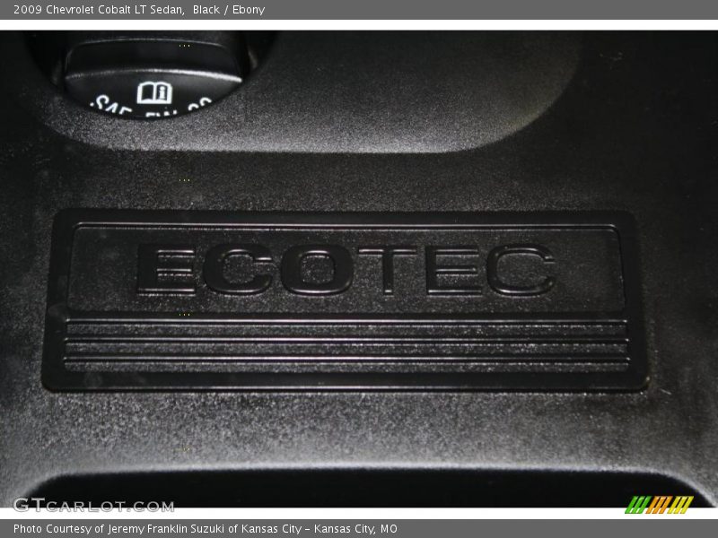 Black / Ebony 2009 Chevrolet Cobalt LT Sedan