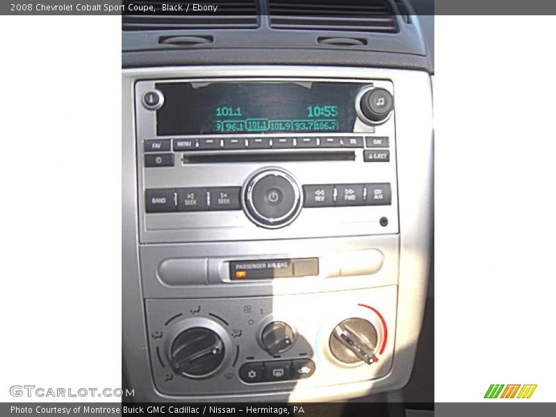 Black / Ebony 2008 Chevrolet Cobalt Sport Coupe