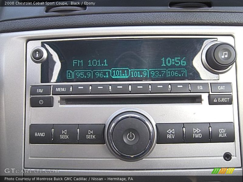 Black / Ebony 2008 Chevrolet Cobalt Sport Coupe