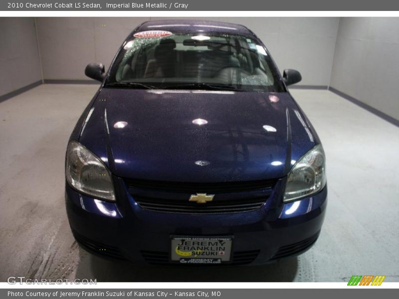 Imperial Blue Metallic / Gray 2010 Chevrolet Cobalt LS Sedan