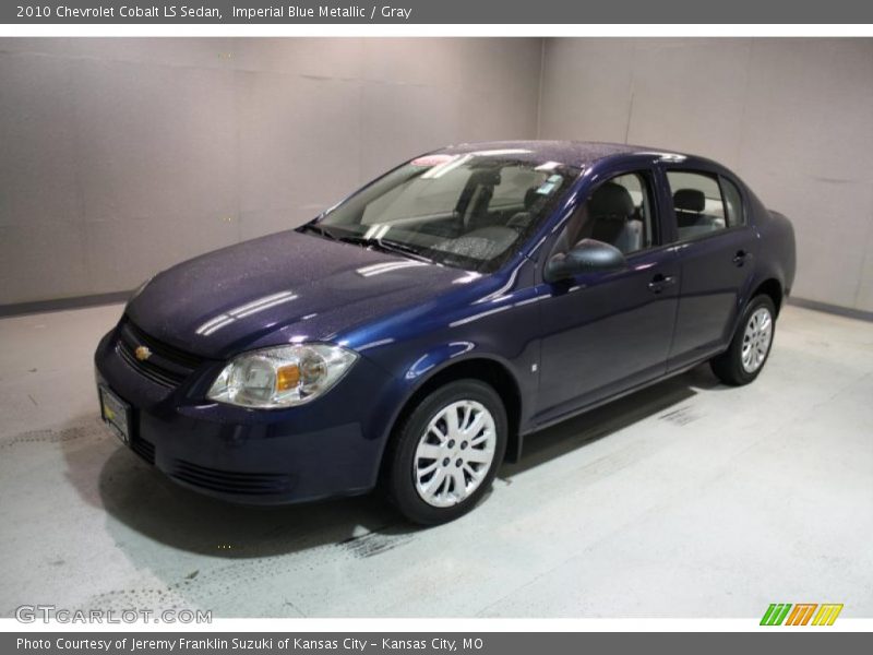 Imperial Blue Metallic / Gray 2010 Chevrolet Cobalt LS Sedan